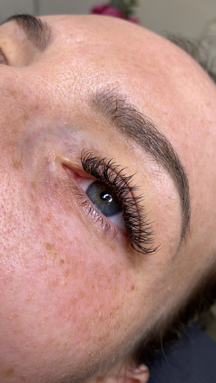 Lash extensions result, natural full lashes, Lashes & Brows by AJ, Rochdale