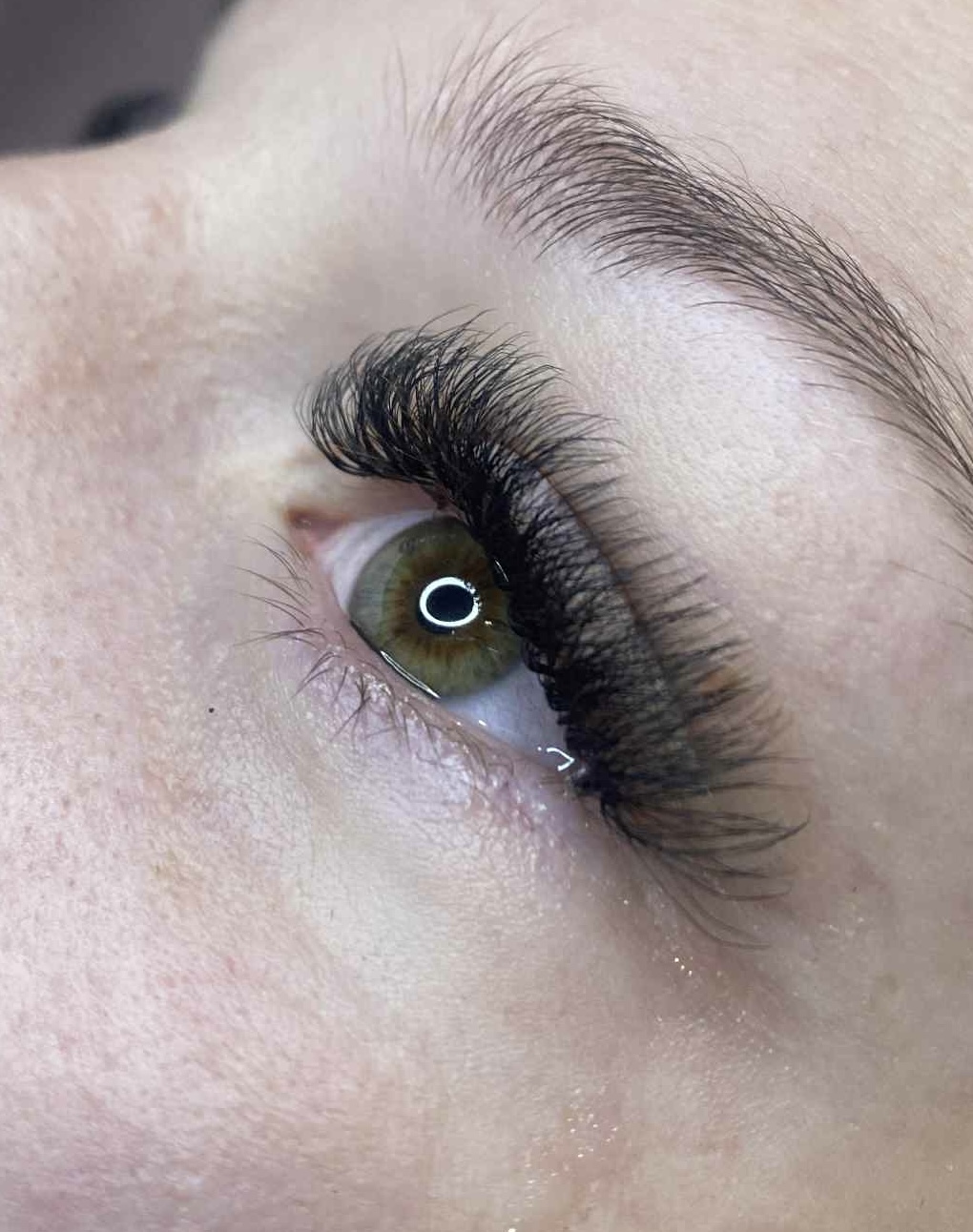 Volume lash extensions before and after, Lashes & Brows by AJ, Rochdale