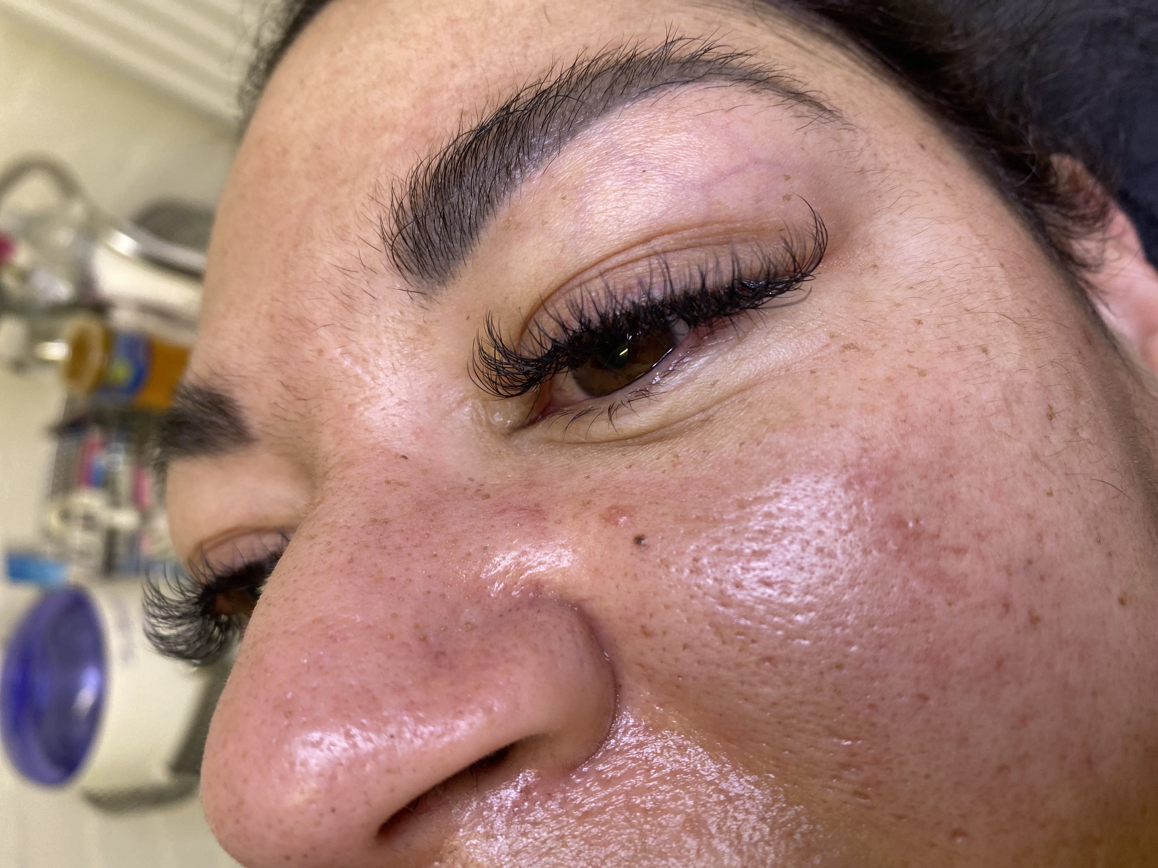 Lash extensions result, Lashes & Brows by AJ Rochdale